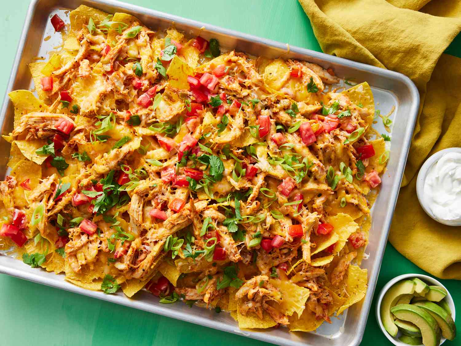 Restaurant Style Chicken Nachos