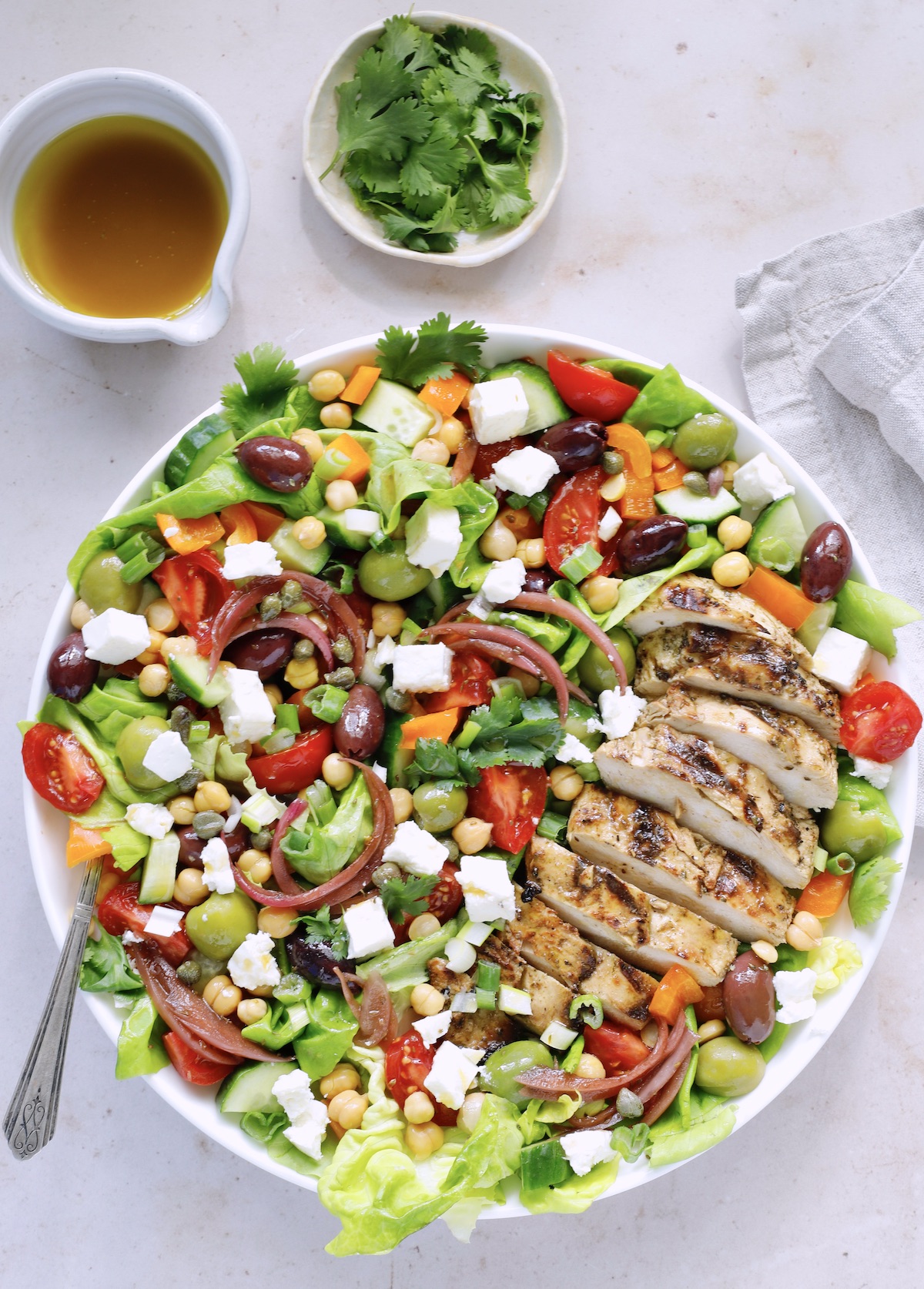 Mediterranean Chicken Salad