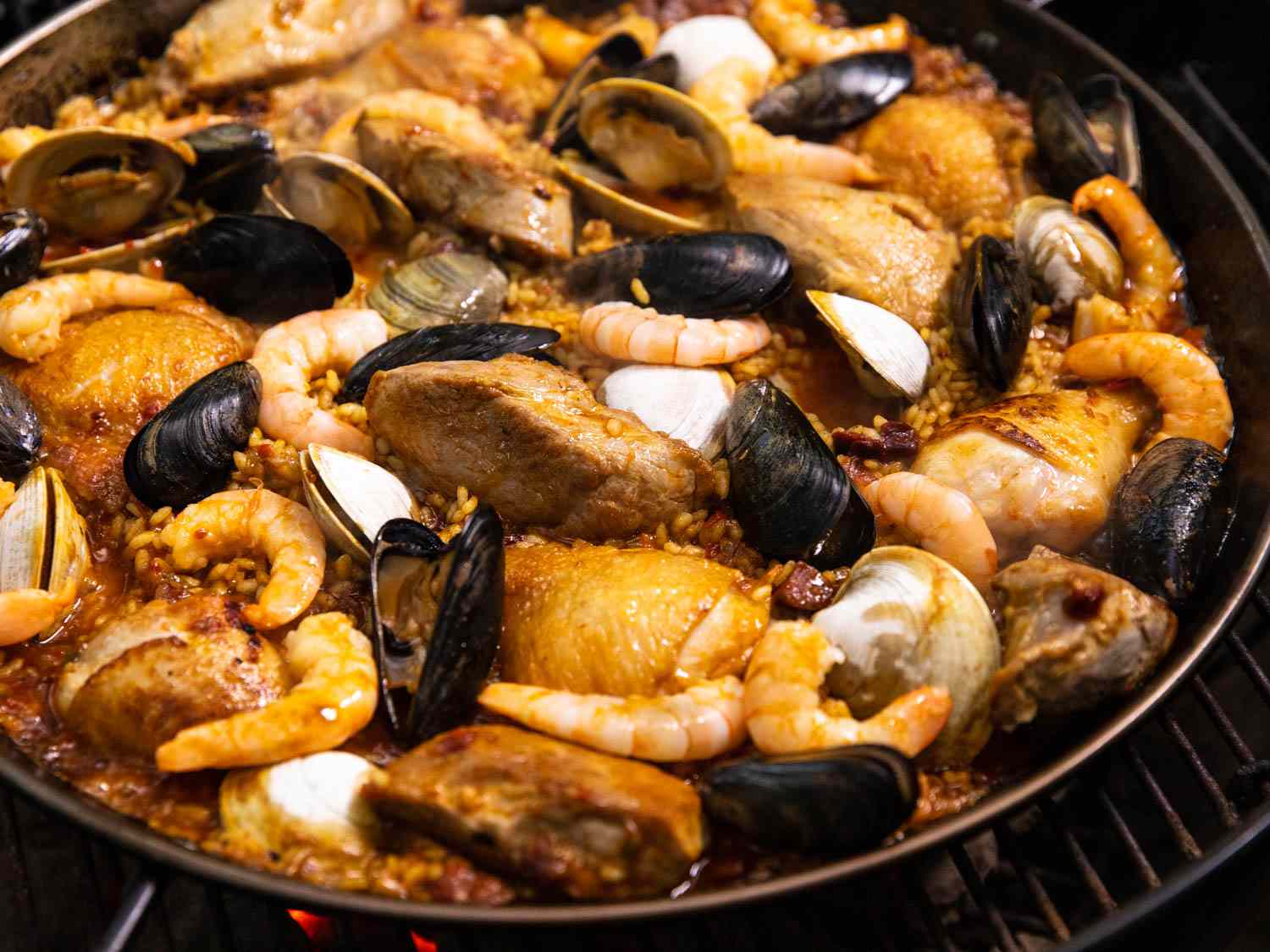 Grilled Paella Mixta