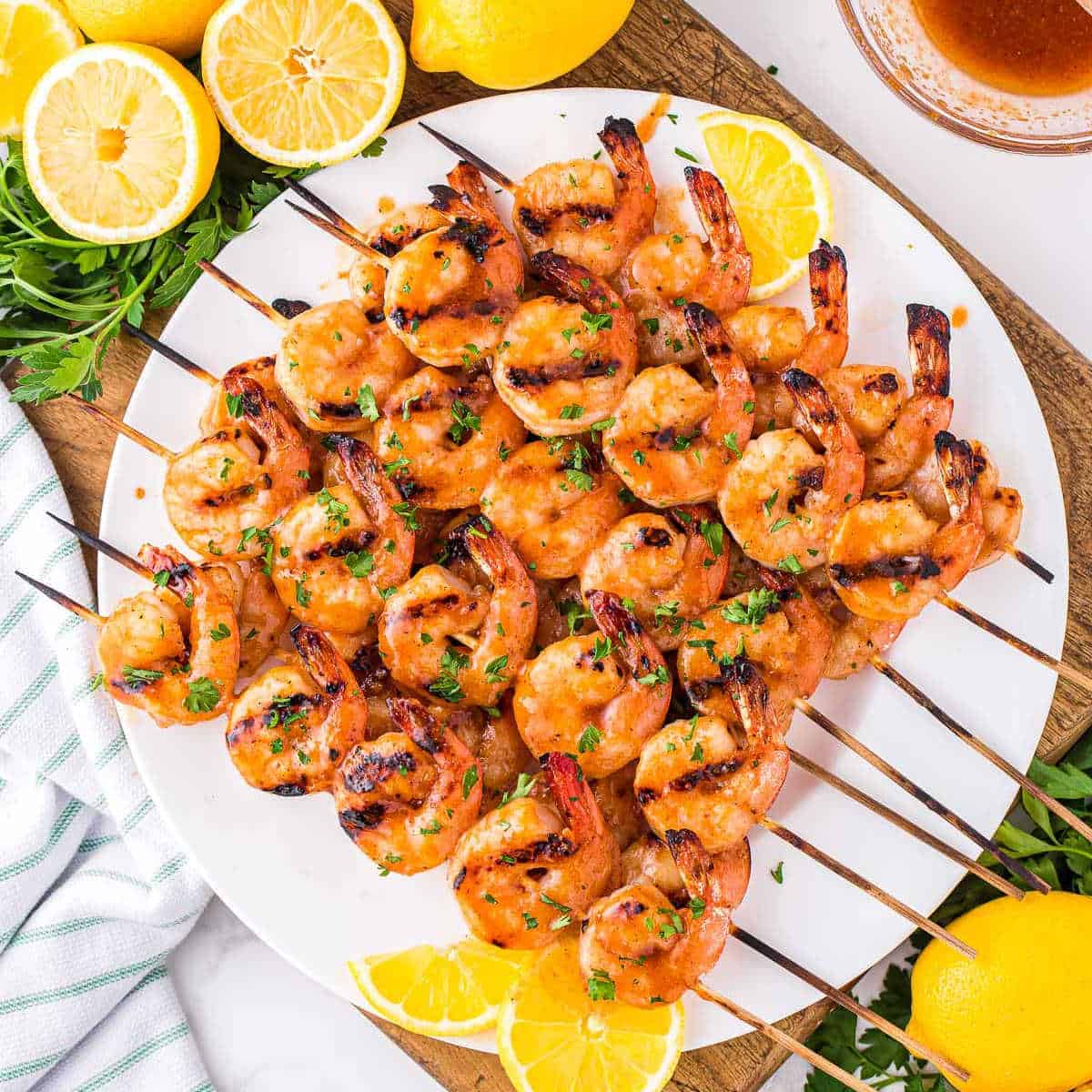 Spicy Shrimp Skewers