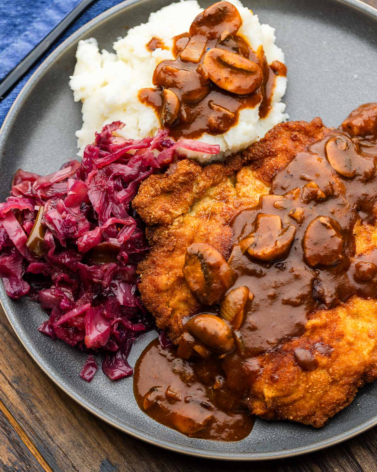 German Jaeger Schnitzel