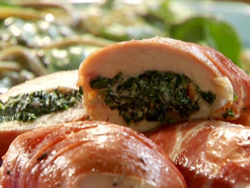 Florentine Prosciutto Wrapped Chicken