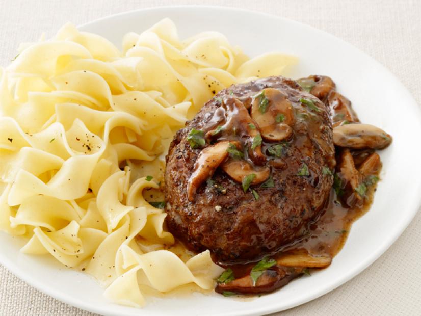 Salisbury Steak W/ Mushrooms