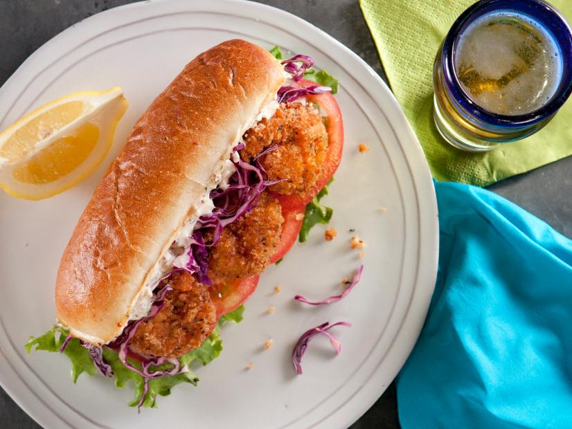 Cajun Shrimp Po’ Boys