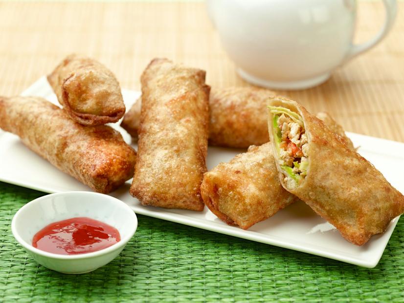 Chicken Avocado Egg Rolls