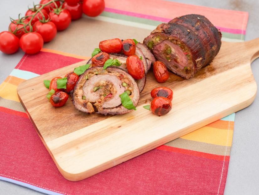 Grilled Stuffed Braciole