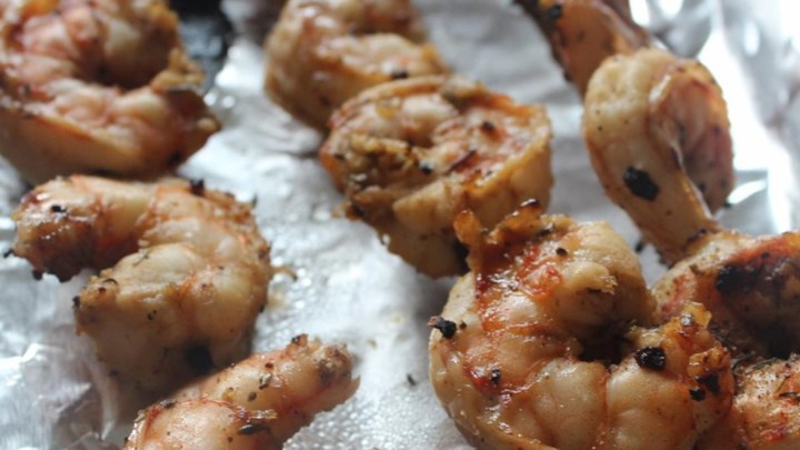 Spicy Shrimp Skewers