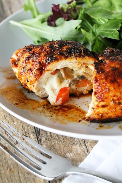 Cajun Stuffed Chicken Breast