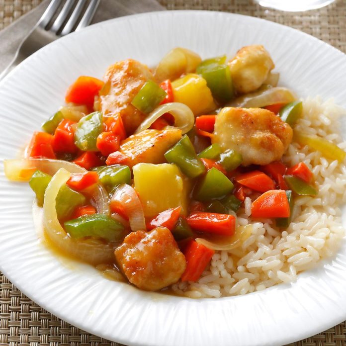 Chicken-Pineapple Stir-fry