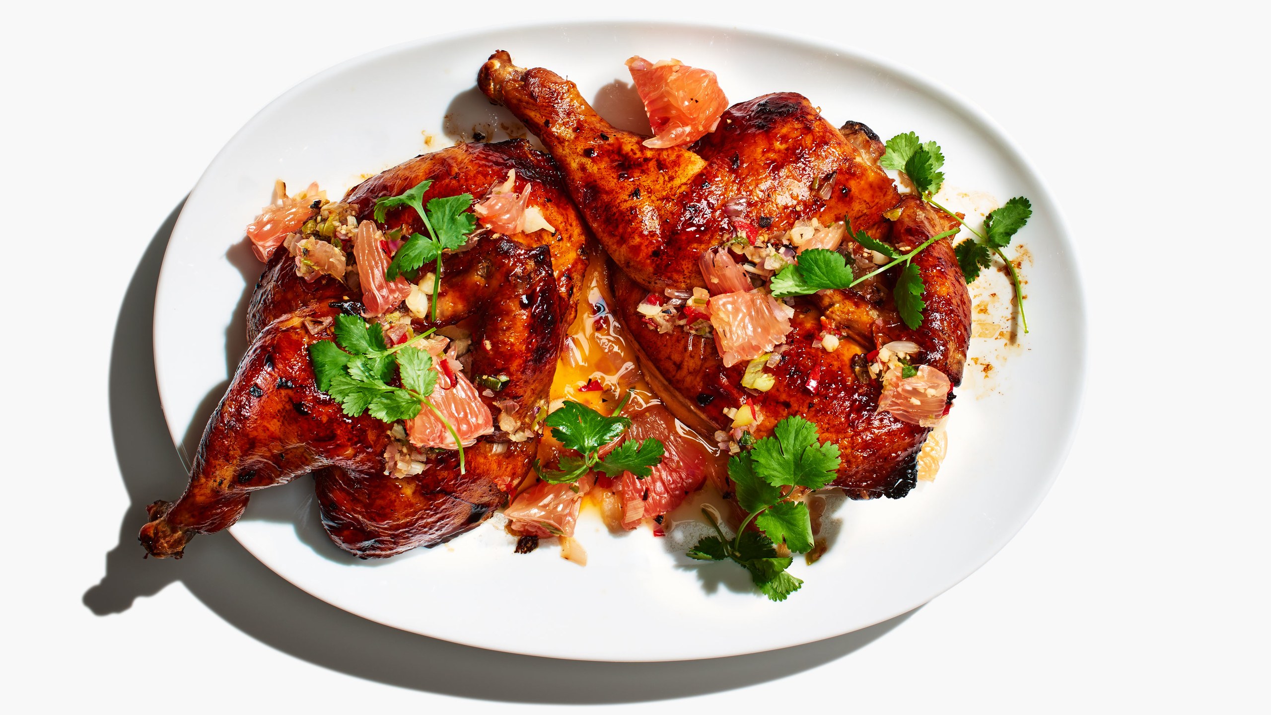 Soy-Sauce-And-Citrus-Marinated Chicken