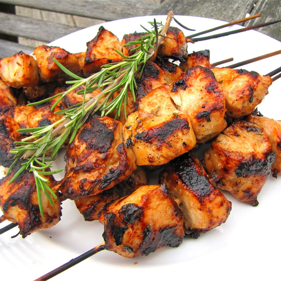 Rosemary Ranch Chicken Kabobs