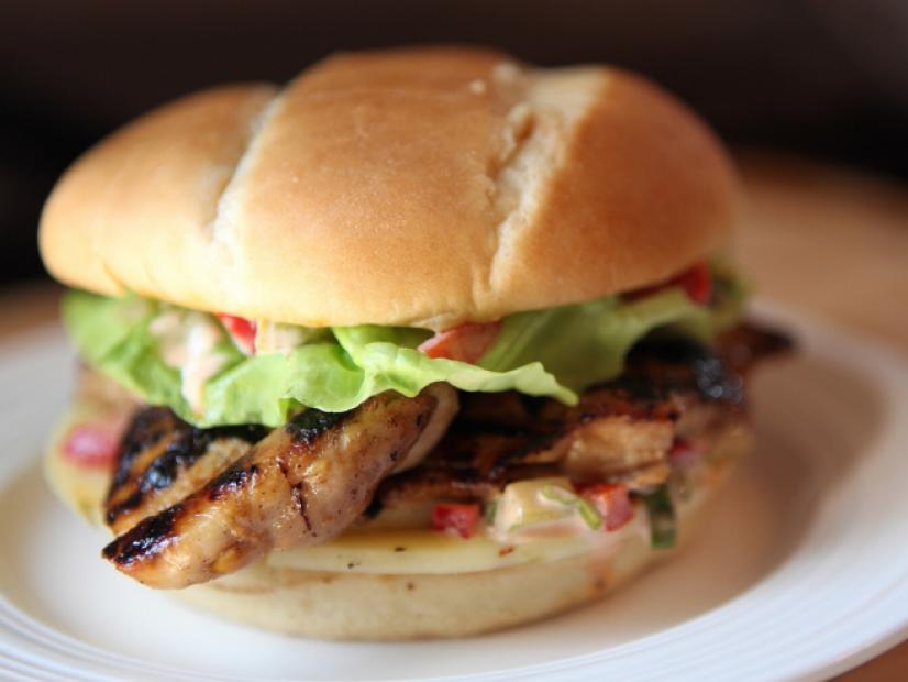 Louisiana Hot Sauce Chicken Sandwich with Cajun Ranch Dressing