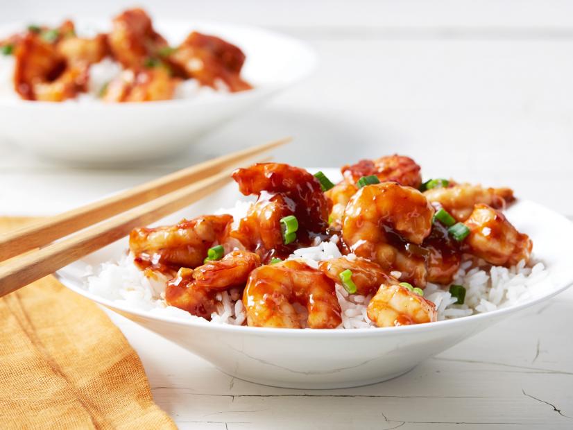 Sweet and Sour Glazed Shrimp