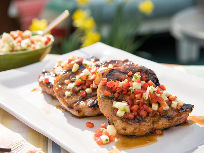 Apricot Habanero Pork Chops