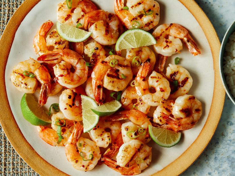 Coconut-Lime Marinated and Grilled Shrimp