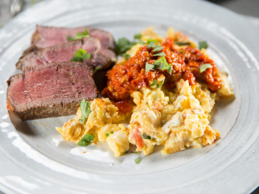 Filet Mignon and Scrambled Eggs