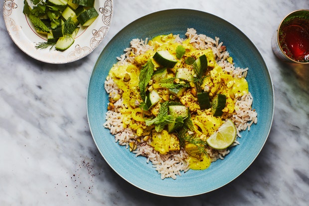 Persian Chicken with Turmeric and Lime