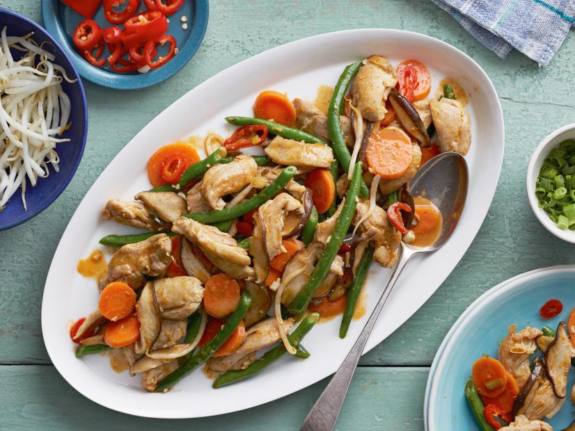 Red Curry Chicken Stir-Fry