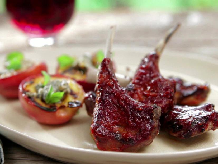 Fire Roasted Baby Lamb Chops with Smoked Paprika-Orange BBQ Sauce